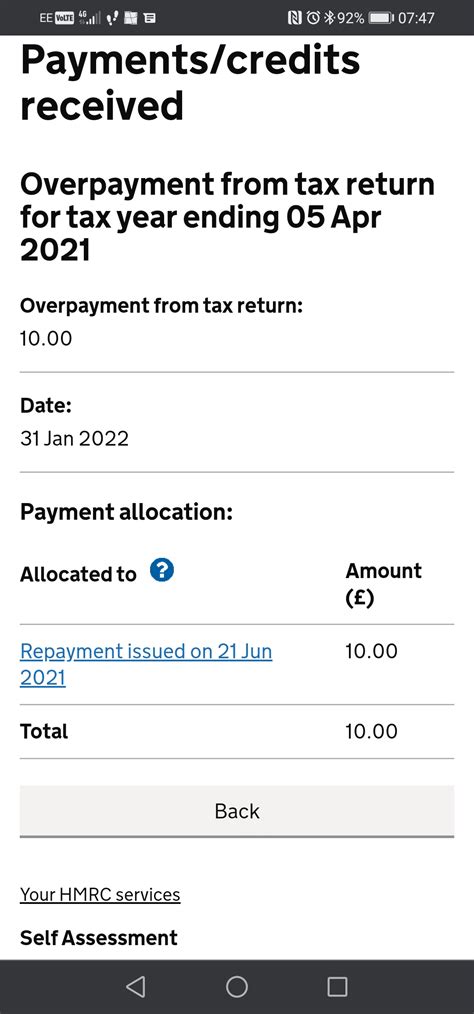 HMRC Self assessment 2021 - Page 48 — MoneySavingExpert Forum