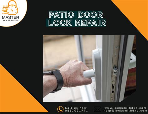 Patio door lock repair - 0567091771 - Locksmith - 24/7 Emergency