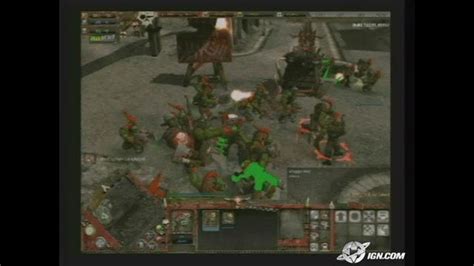 Warhammer 40,000: Dawn of War PC Games Gameplay - An Orky skirmish - IGN