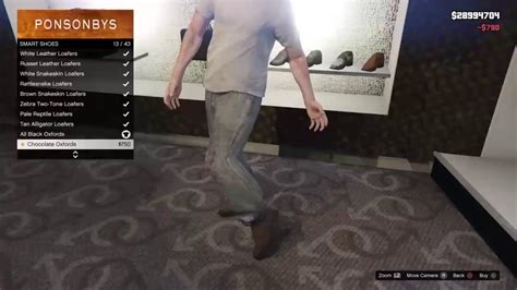 Gta 5 Buying clothes for trevor - YouTube