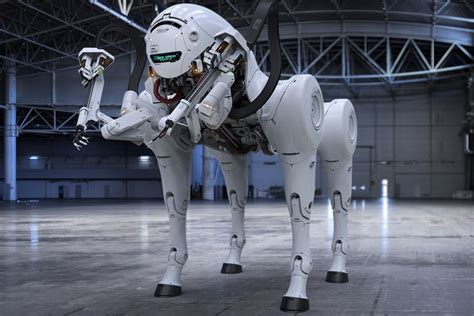 This futuristic robotic dog is Spot’s closest rival Boston Dynamics ...