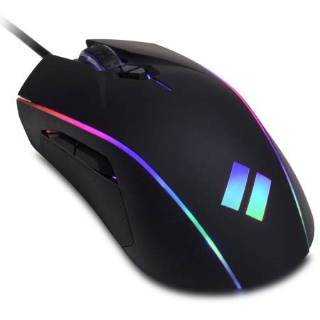 CyberPowerPC Syber SM202 Wired RGB Optical Gaming Mouse - Adorama