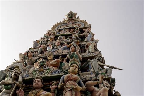 Hindu Temple Statues stock photo. Image of temple, little - 122577934