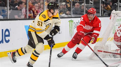 Matt Poitras Displayed His Endurance In Bruins Win Vs. Red Wings