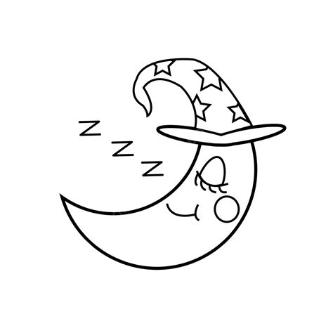 Magic Hat Moon Clipart Black And White, Moon Drawing, Lip Drawing, Hat Drawing PNG and Vector ...
