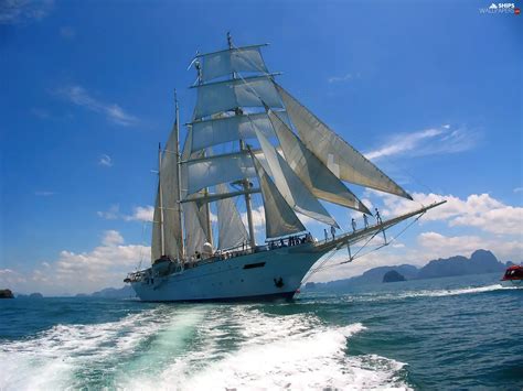 Star Clipper, modern, sailing vessel - Ships wallpapers: 1600x1200