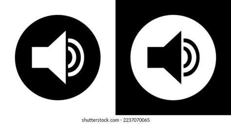 Vector Icon Music Black White Music Stock Vector (Royalty Free) 2237070065 | Shutterstock