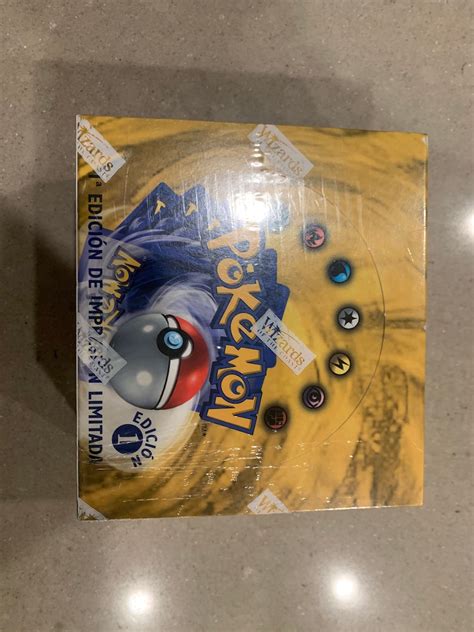 Pokemon Base Set Booster Box 1st Edition FACTORY SEALED - Etsy