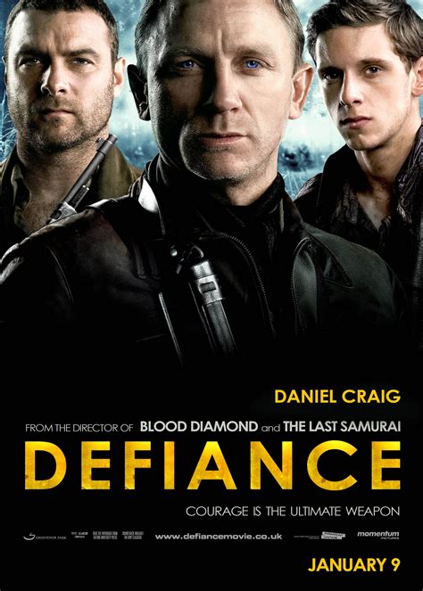 Defiance (2008) poster - FreeMoviePosters.net | Defiance movie, Daniel ...