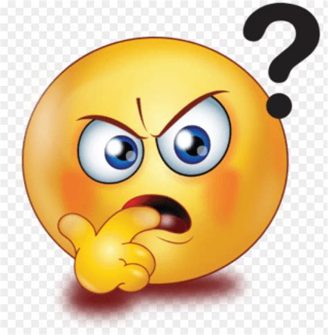 Free download | HD PNG shocked with question mark question mark emoji ...