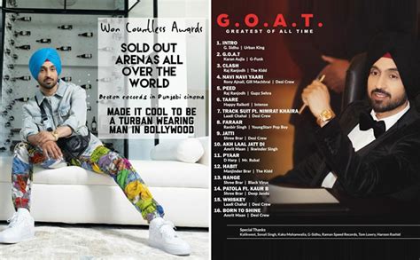 G.O.A.T: Diljit Dosanjh Brings A STORM On The Internet With The Release ...