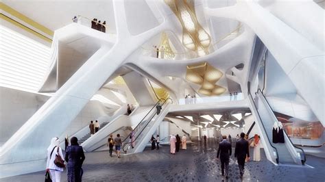 King Abdullah Financial District (KAFD) Metro Station - concept design ...