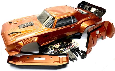 Arrma FELONY 6s - Body Shell (ORANGE Resto-Mod muscle Street Bash ARA7 – Jennys RC LLC