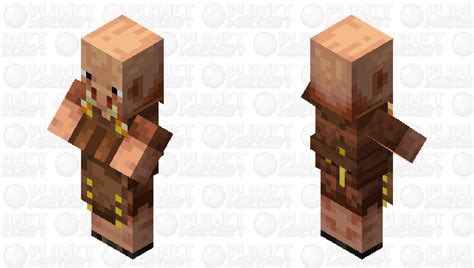 Pigling leatherworker(villager) Minecraft Mob Skin