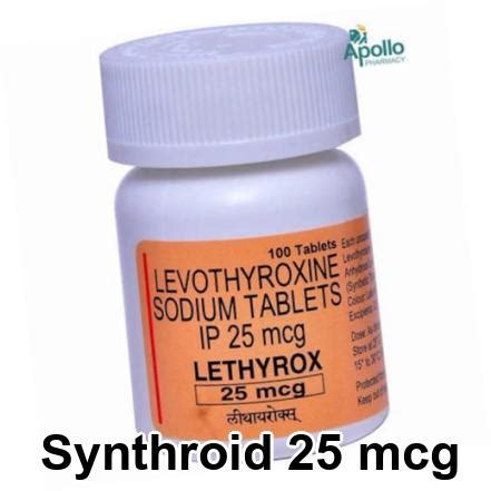 Synthroid 25 mcg oral tablet, synthroid 25 mcg oral tablet – 24/7 Live ...