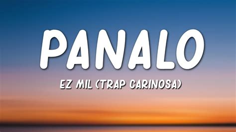 Ez Mil - Panalo (Lyrics) Chords - Chordify