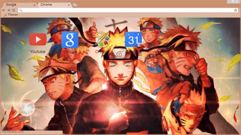 Naruto Chrome Theme - ThemeBeta