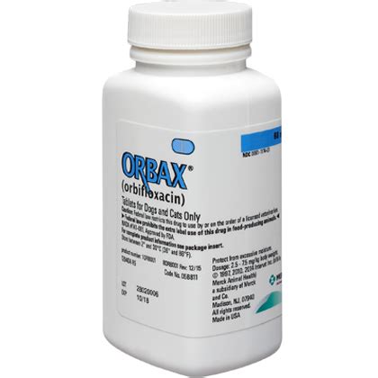 Orbax for Dogs and Cats - Antibiotic for Pets - 1800PetMeds