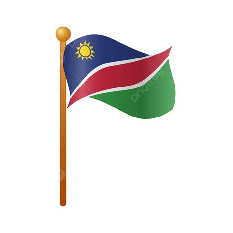 Namibia Flag, Namibia, Flag, National PNG and Vector with Transparent Background for Free Download