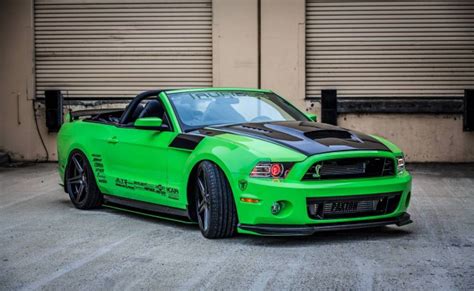 TruFiber's Bright Green 600+hp convertible. - The Mustang Source - Ford Mustang Forums