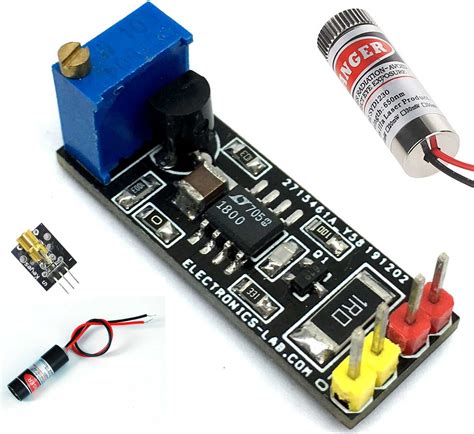 Adjustable Constant Current LASER Diode/LED driver - Electronics-Lab.com