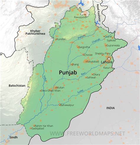 Punjab Maps