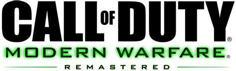 Call of Duty: Modern Warfare Remastered logo