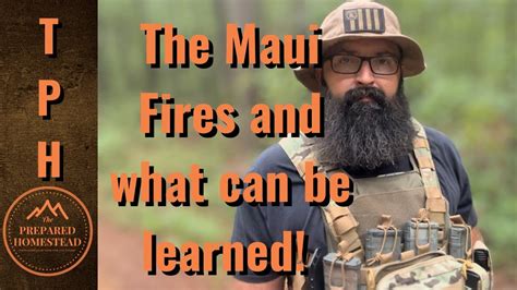 The Hawaii fires and what can be learned. - YouTube