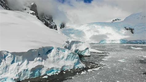 Antarctica, South Pole, Aerial View, Icebergs, Amazing Landscape ...