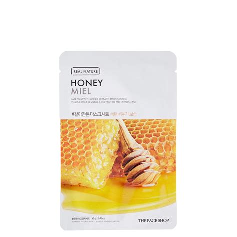 Real Nature Honey Face Mask Set (10 masks) – Best Korean Skincare