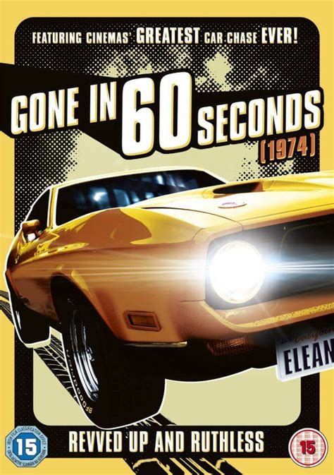 Gone in 60 Seconds (1974) DVD - Zavvi UK