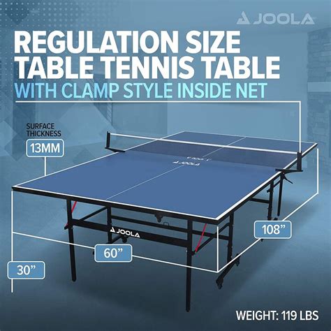 Ping Pong Table Dimensions (Standard Size & Space Needed) | Upgradedhome.com