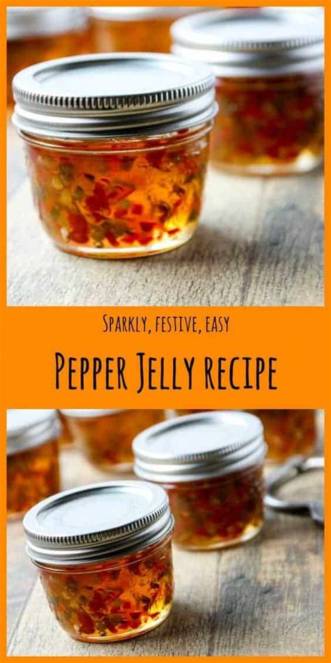 Pepper Jelly Recipe (Sweet or Hot) | The Food Blog