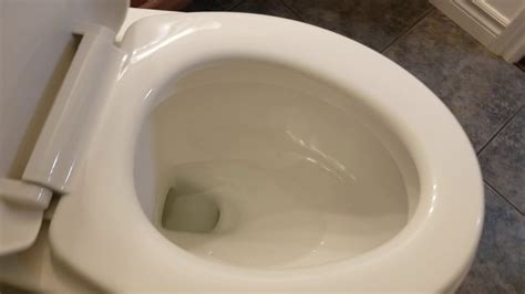 Toilet bowl doesn't hold water. - YouTube