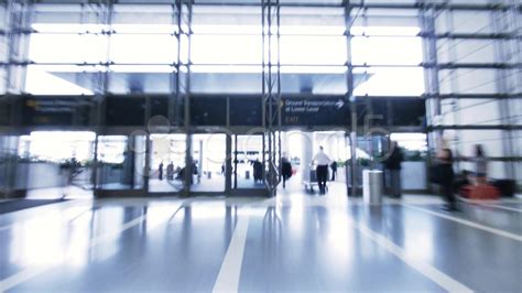 People crowd in airport terminal interior, timelapse Stock Footage,#airport#terminal#People# ...