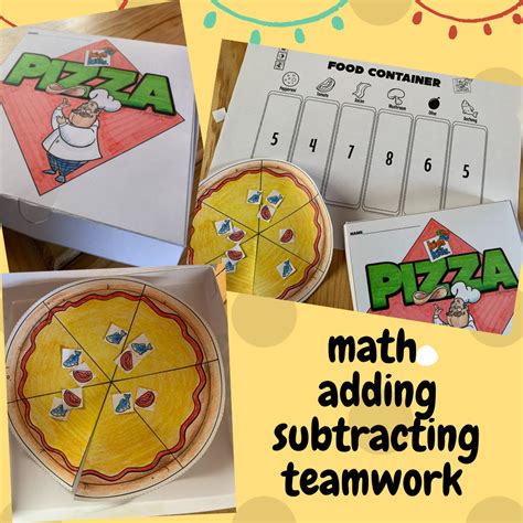 Pizza math game#adding and subtracting game