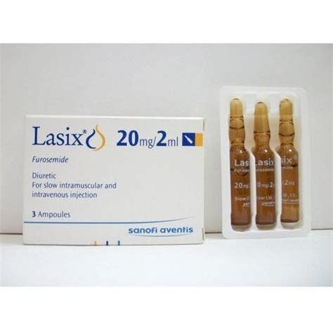 Lasix 20mg Injection 2ml - Davai24