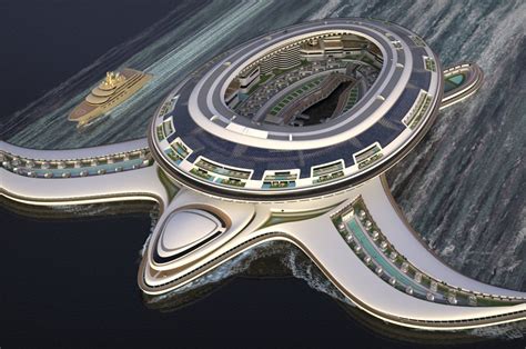 This turtle-shaped floating city could be the tourist destination of the future - Yanko Design