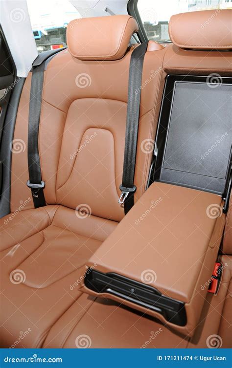 Audi A4 Leather Seat Design and Comfortable Interior Editorial Stock Image - Image of automotive ...