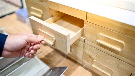 Man Opening a Drawer in a Cabinet Stock Image - Image of files, archive: 28336855