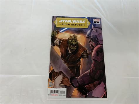 Star Wars The High Republic #2 1st Cameo of Vernestra Rwoh The Acolyte Marvel | eBay