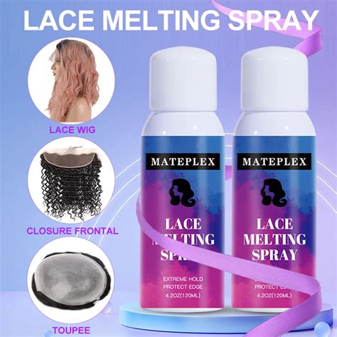 Melting Spray Lace Wig Hair | Glue Front Lace Wig | Glueless Hair Glue | Wig Bonding Glue ...
