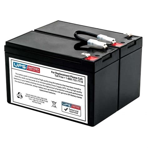 APC Back-UPS RS 1500VA BR1500LCD Replacement Battery Pack - 100% Compatible