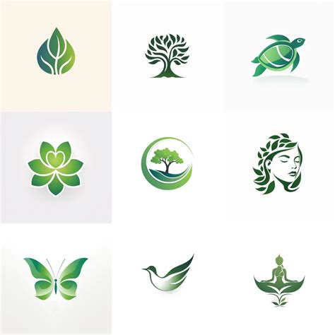 Eco Design Logos Midjourney Prompt | PromptBase