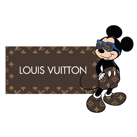 Mickey Mouse Louis Vuitton Svg, Mickey Lv Logo Svg, Louis Vu - Inspire ...