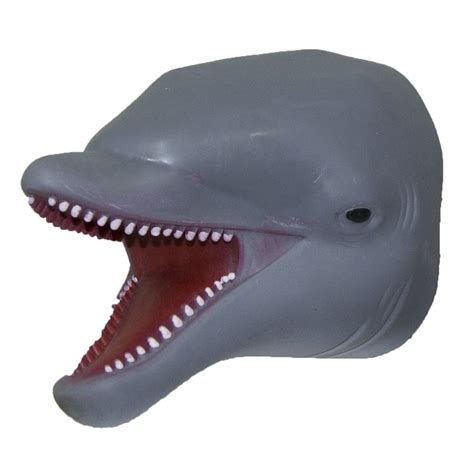 Soft Rubber Realistic 6 Inch Dolphin Hand Puppet - Walmart.com ...