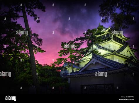 Okazaki castle at night hi-res stock photography and images - Alamy