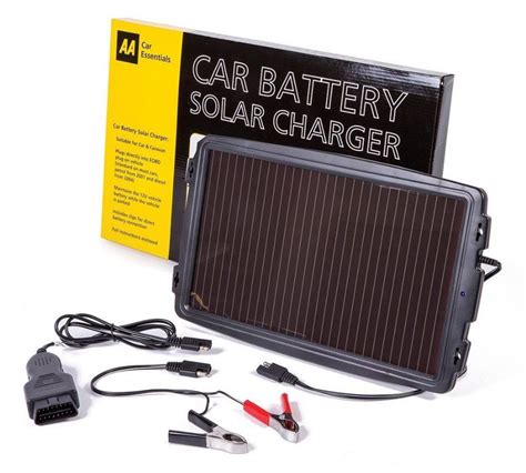 Solar Battery Car Charger