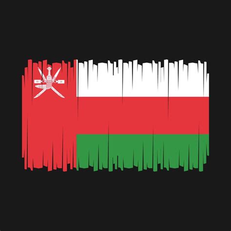 Oman Flag Vector 21981860 Vector Art at Vecteezy