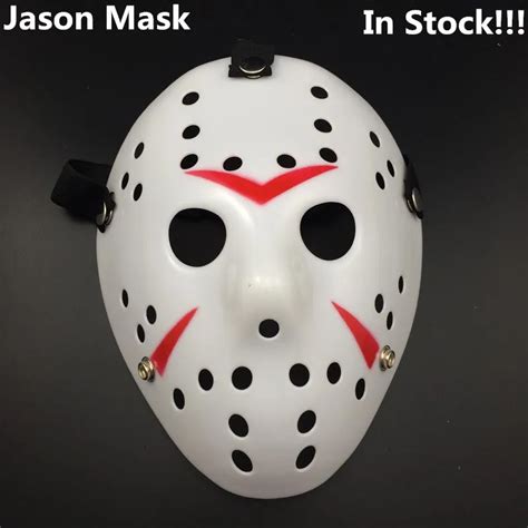 2016 Halloween Porous Mask Jason Voorhees Friday The 13th Horror Movie Hockey Mask in stock-in ...